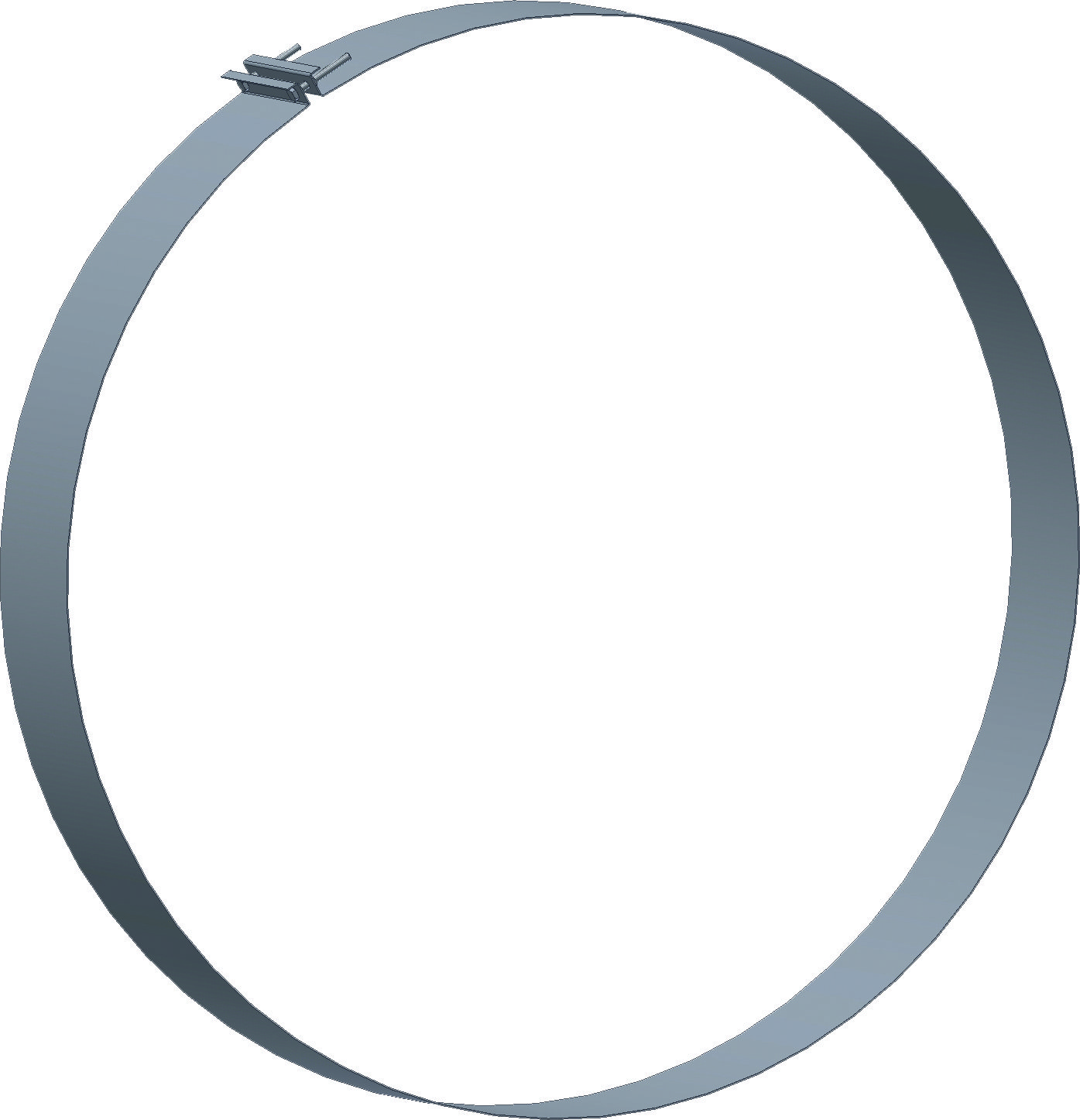 Rohrschelle Standard Bild 1 Rohrschelle Abluftkamin