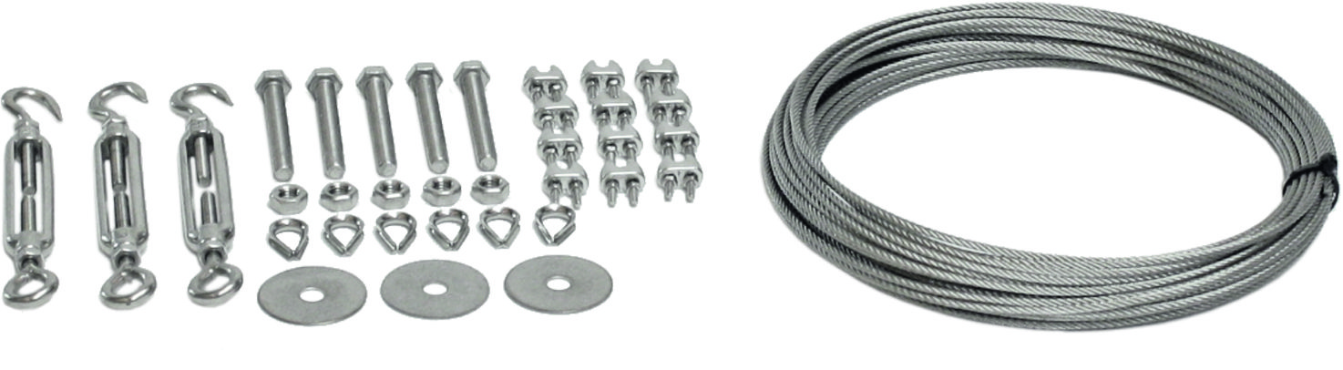 Sturmverstrebung Befestigungssatz Befestigungssatz